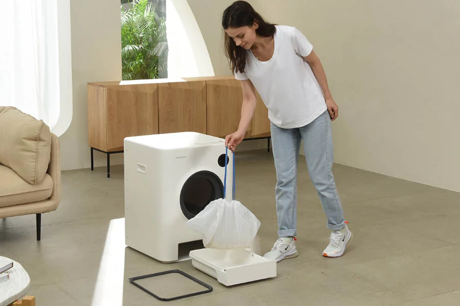 cat litter machine