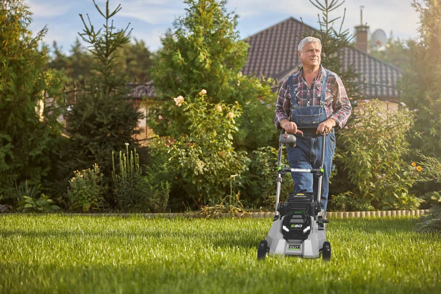 best rated battery lawn mower