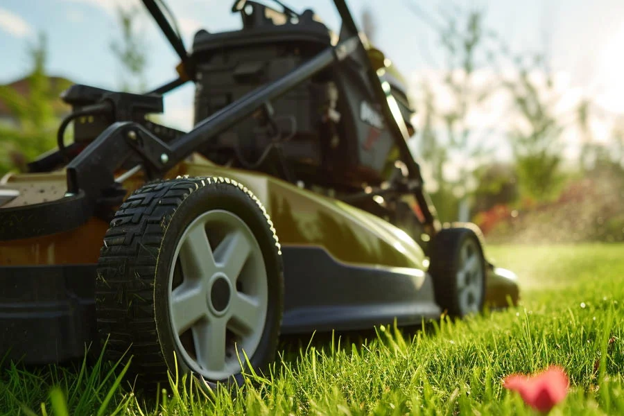 best battery operated push mower