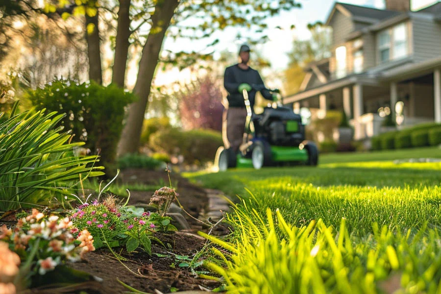 best battery operated push mower