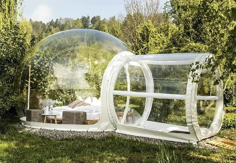 camping clear inflatable bubble tent